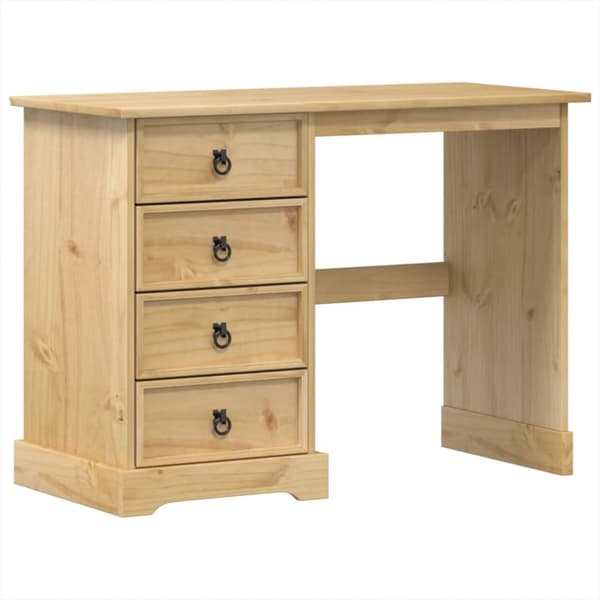 Sminkbord Corona 104x47x75 cm massiv furu