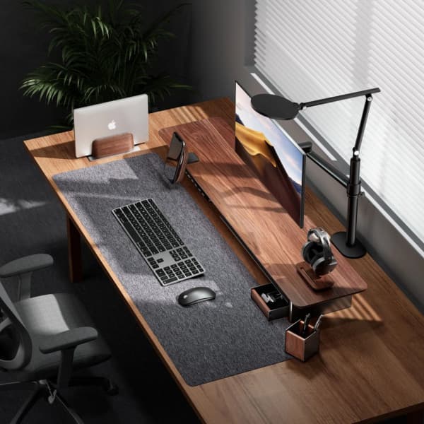 ErgoWork Hickory Pen Box -pennskrin, mörk valnöt
