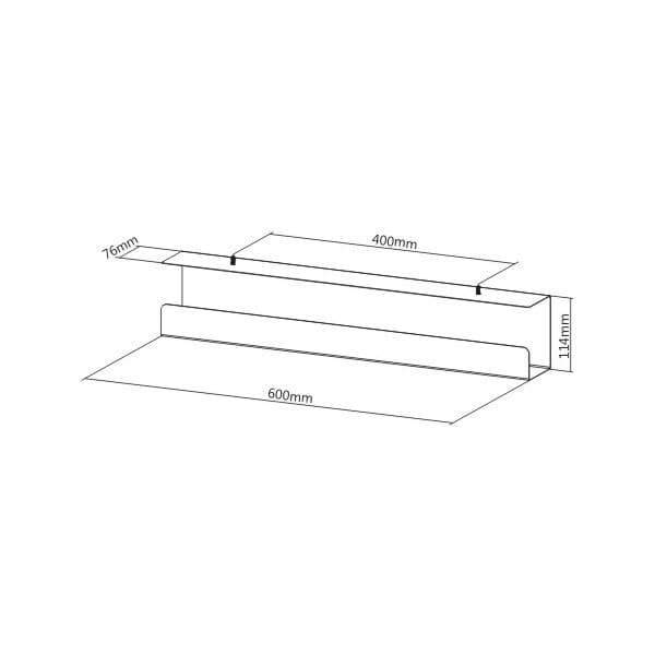 ErgoWork Steel Cable Rack -slits