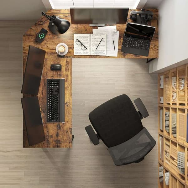 BRAGA RUSTIC hörn skrivbord