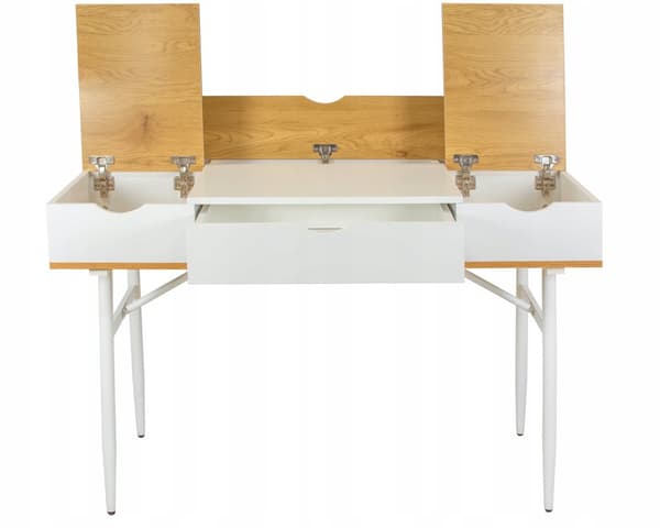 ELEGANT DESK til kontorkontor, MODERNE STOR SKUFFE, computerbord