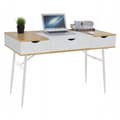 Miniatyrbillede 1 af 7: ELEGANT DESK til kontorkontor, MODERNE STOR SKUFFE, computerbord