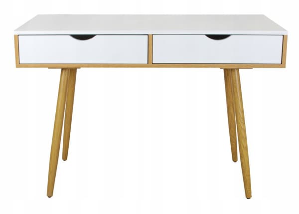 ELEGANT DESK til et studieværelse, kontor, MODERNE STORE SKUFFER til computere