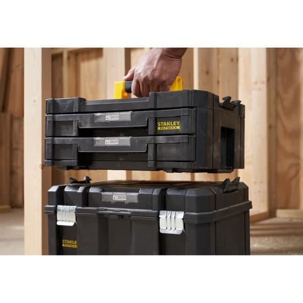 Mallette 2 lådor Tstak-Fatmax Stanley 8l - 44 x 33,17 x 17,6 cm - fmst1-71969