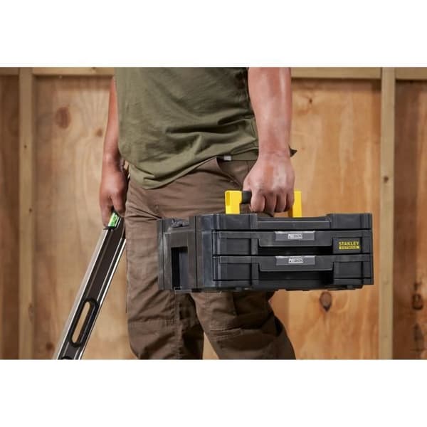Mallette 2 lådor Tstak-Fatmax Stanley 8l - 44 x 33,17 x 17,6 cm - fmst1-71969