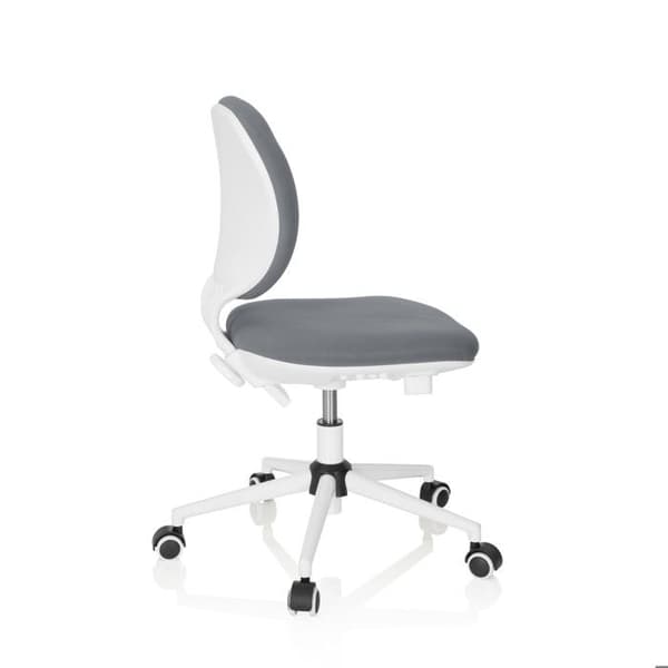 Snurrstol för barn - hjh OFFICE - KID VIVO - Grå - Tyg