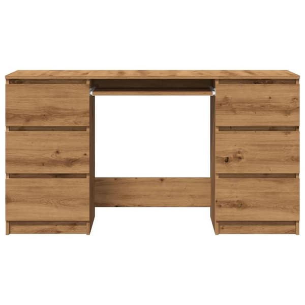 Työpöytä Artisan Oak 140x50x77 cm Puu Materiaali