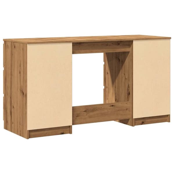 Työpöytä Artisan Oak 140x50x77 cm Puu Materiaali