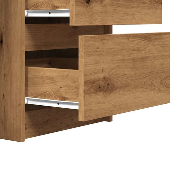 Työpöytä Artisan Oak 140x50x77 cm Puu Materiaali