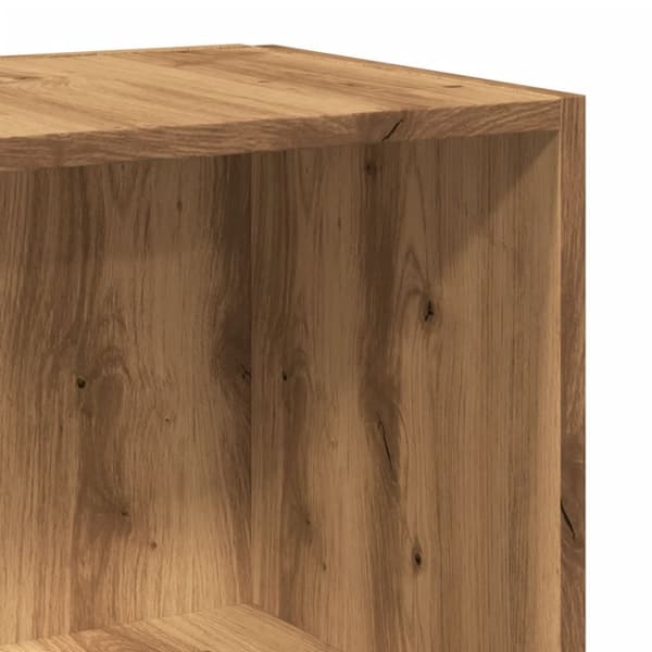 sidebord 33x33x34 cm konstrueret træ kunsteg