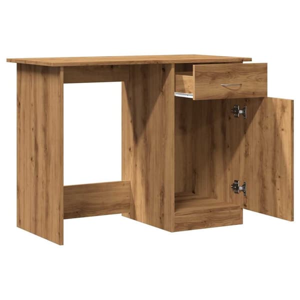 Työpöytä Artisan Oak 100x50x76 cm Puu Materiaali