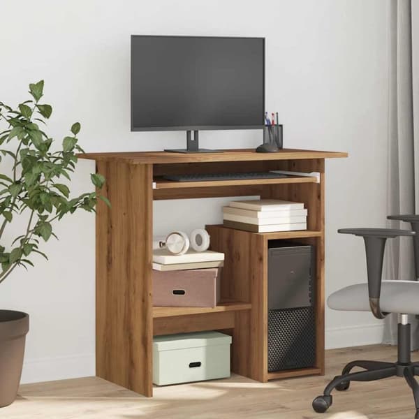 Työpöytä Artisan Oak 80x45x74 cm Puu Materiaali