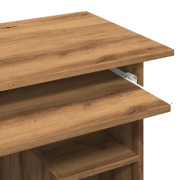 Työpöytä Artisan Oak 80x45x74 cm Puu Materiaali