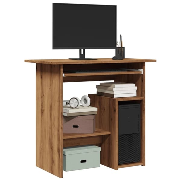 Työpöytä Artisan Oak 80x45x74 cm Puu Materiaali
