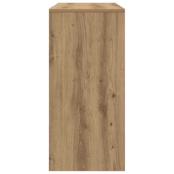 skrivebord 102,5x35x75 cm konstrueret træ kunsteg