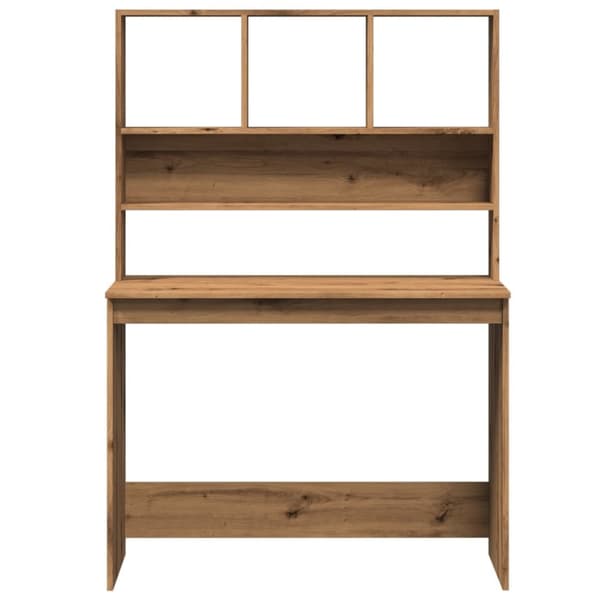 Työpöytä hyllyillä Artisan Oak 102x45x148 cm