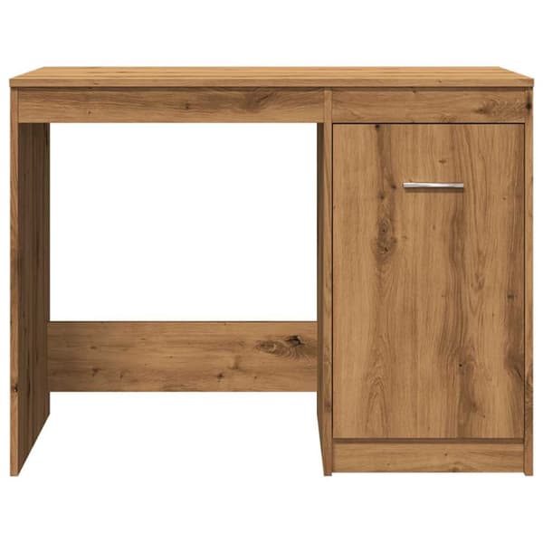 skrivebord 100x50x76 cm konstrueret træ kunsteg