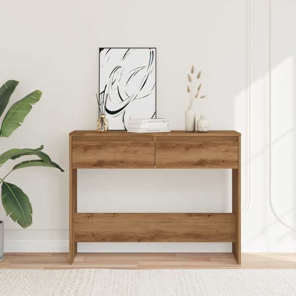 konsolipöytä Artisan Oak 100x35x76,5 cm