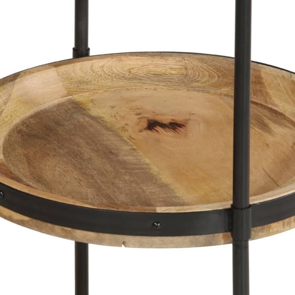 sidebord Ø55x83 cm massivt mangotræ