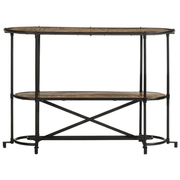 konsolbord 110x42x76 cm massivt genbrugstræ
