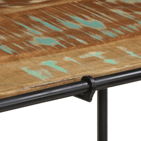 konsolbord 110x42x76 cm massivt genbrugstræ