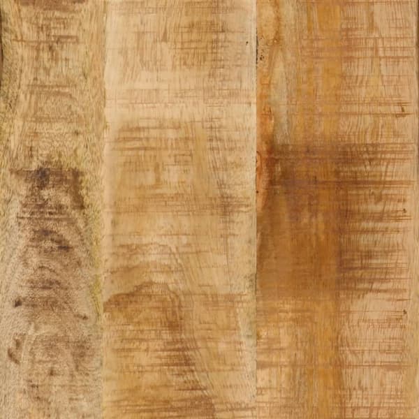 Työpöytä 165x110x77 cm Massiivi mangopuu ja rauta