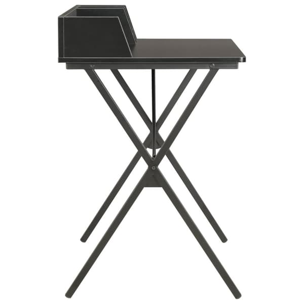 skrivebord 80 x 50 x 84 cm sort
