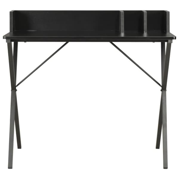 skrivebord 80 x 50 x 84 cm sort
