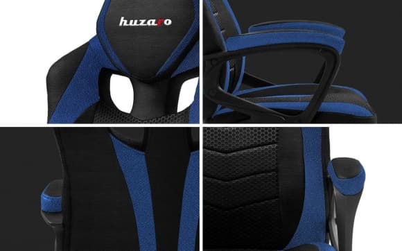 PC Furniture Force 2.5 Blue Mesh, Huzaro