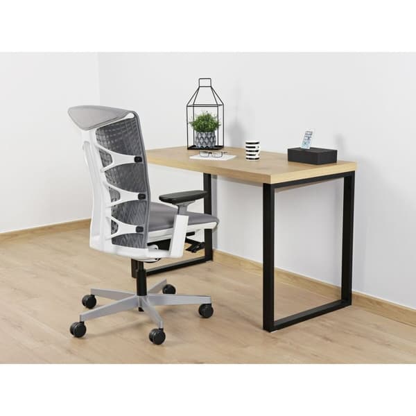 Skrivbord Unique TEO CTB-002 Brun Svart 120 x 75,5 x 60 cm