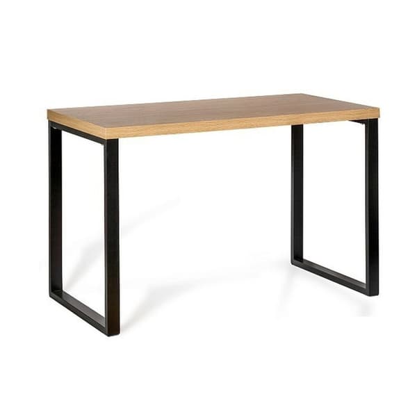Skrivbord Unique TEO CTB-002 Brun Svart 120 x 75,5 x 60 cm