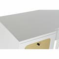 Miniatyrbild 2 av 6: Skrivbord DKD Home Decor Gran Vit Rattan (140 x 50 x 76 cm)