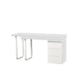 Miniatyrbild 2 av 3: Skrivbord DKD Home Decor 150 x 120 x 75 cm Naturell Metall Vit Trä MDF