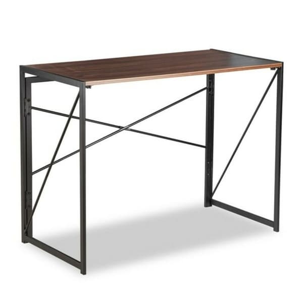 Skrivbord Metall Trä (45 x 74 x 90 cm)