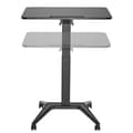 Miniatyrbillede 4 af 11: Skrivebord MacLean MC-453B Sort Stål 80 x 52 cm