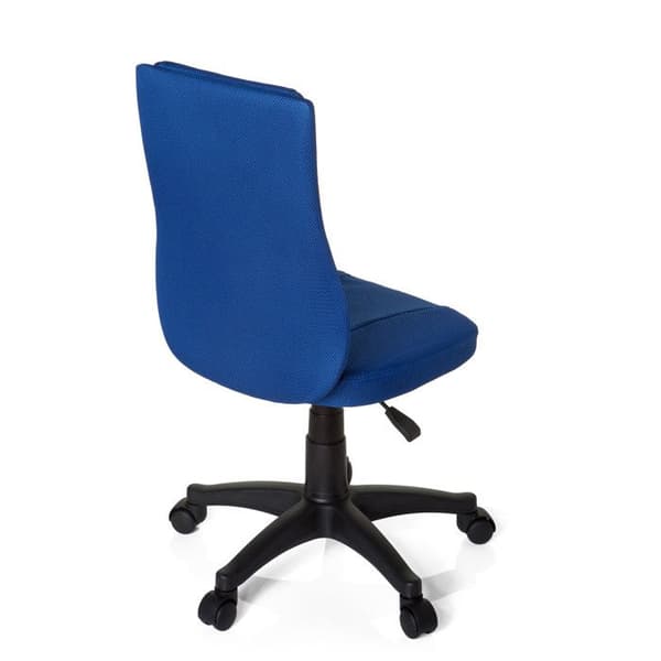 Svängbar stol för barn - hjh OFFICE - KIDDY BASE - Blå - Tyg
