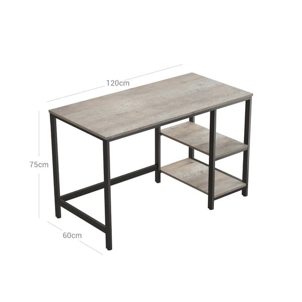 Bureau - Computer Table - PC Agency - Office Office - Gray/Black
