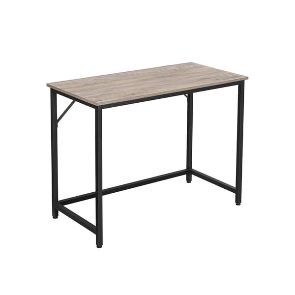 Desk - SMAL Office Office - Computer Table - 100 x 50 x 75 cm - Grå/svart