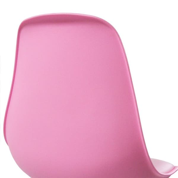 Snurrstol för barn - hjh OFFICE - FANCY II - Rosa - konstläder
