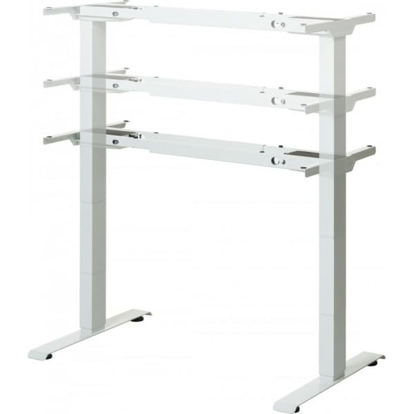 Elfen Ergodesk Modest II - elbordets ram, vit