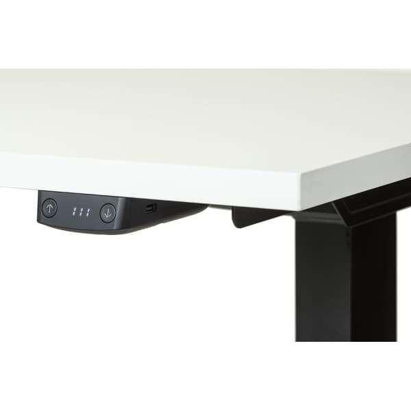 Elfen Ergodesk Modest II - elbordets ram, vit