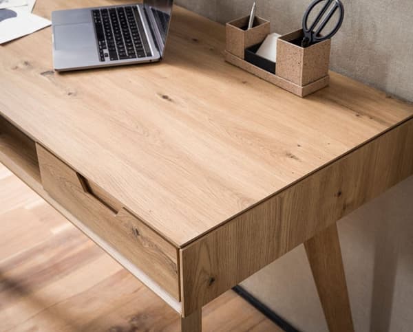 Rootz Scandinavian Desk - Arbetsbord - Sminkbord - Mångsidig användning - 120cm x 55cm x 77cm