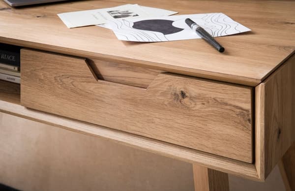 Rootz Scandinavian Desk - Arbetsbord - Sminkbord - Mångsidig användning - 120cm x 55cm x 77cm