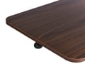 Miniatyrbillede 7 af 10: Manuelt justerbart mobilt laptop-skrivebord med stålramme i mørkt træ 65 x 48 cm Sit and Stand Modern Design Office