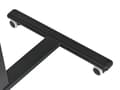 Miniatyrbillede 9 af 10: Manuelt justerbart mobilt laptop-skrivebord med stålramme i mørkt træ 65 x 48 cm Sit and Stand Modern Design Office