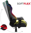 Miniatyrbillede 8 af 9: PC Furniture Force 6.2 Black RGB, Huzaro
