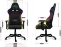 Miniatyrbillede 9 af 9: PC Furniture Force 6.2 Black RGB, Huzaro