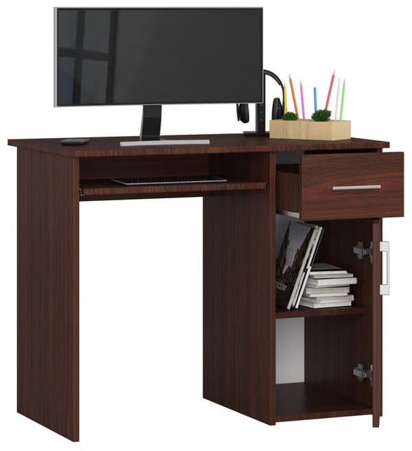 SKRIVEBORD PIN WENGE