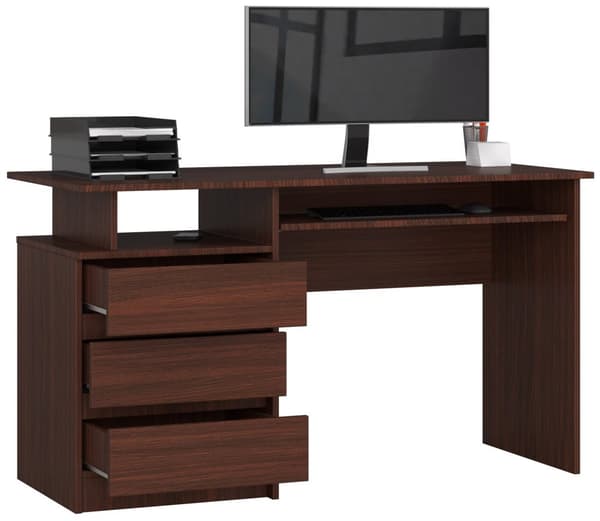 TYÖPÖYTÄ CLP 135 cm WENGE VAPAANA