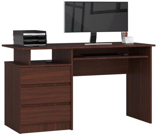 TYÖPÖYTÄ CLP 135 cm WENGE VAPAANA